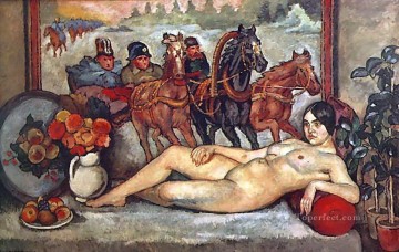イリヤ・イワノビッチ・マシュコフ Painting - ロシアのビーナス イリヤ・マシュコフ